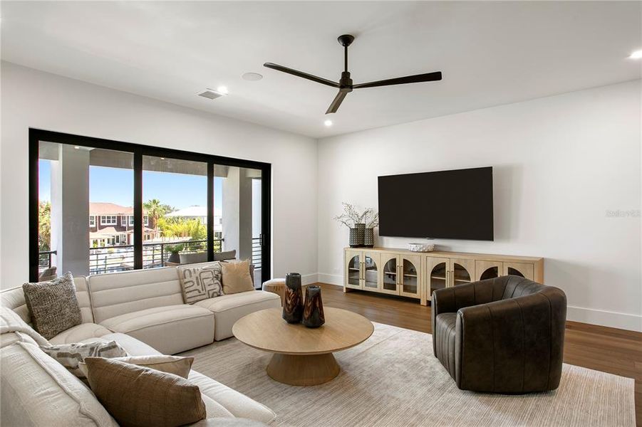 Furnished interior view inside a new home in , Tampa (Image 12). Furnished interior view inside a new home in , Tampa (Image 12).