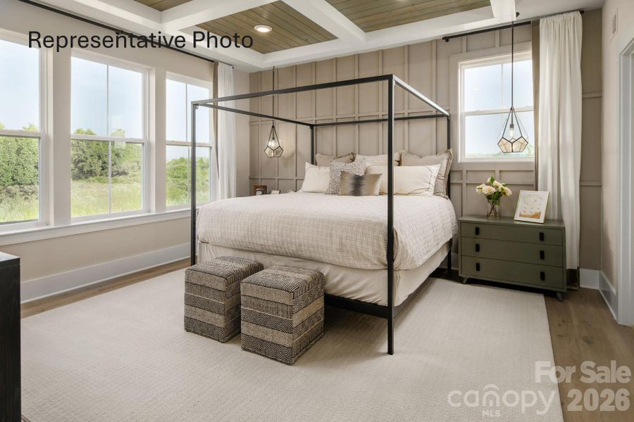Furnished interior view inside a new home in , Fort Mill (Image 9). Furnished interior view inside a new home in , Fort Mill (Image 9).