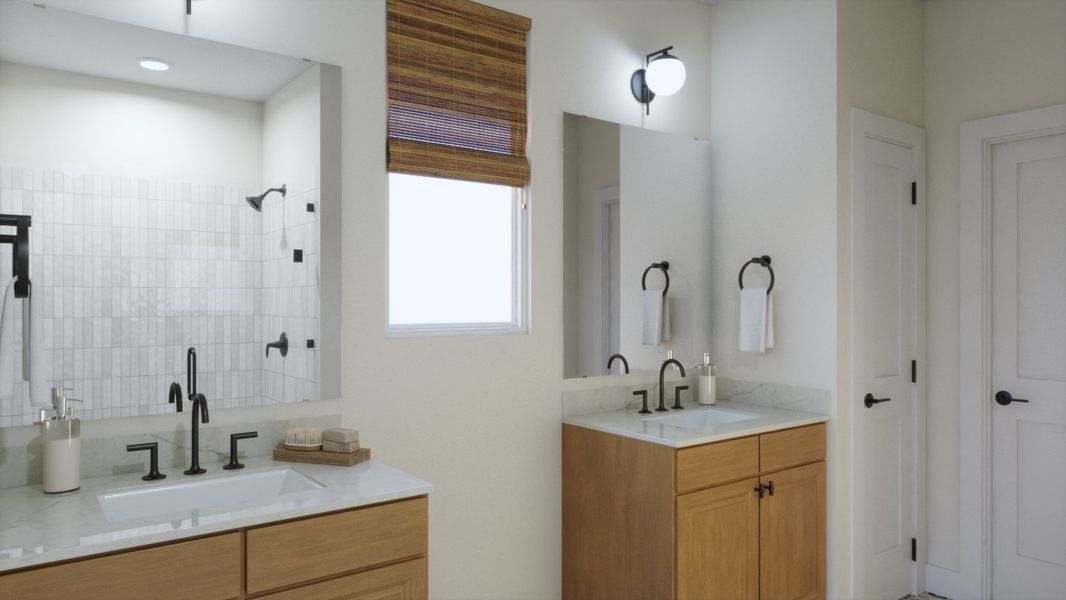 Representative furnished interior of a home built from the 4011 by Risewell Homes in Parkton Square, Kyle (Image 12). Representative furnished interior of a home built from the 4011 by Risewell Homes in Parkton Square, Kyle (Image 12).