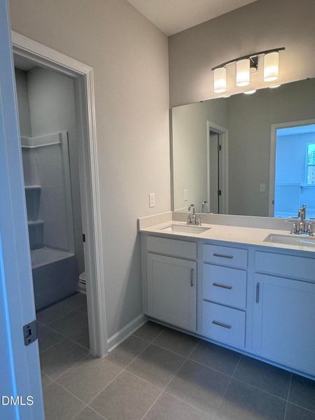 Furnished interior view inside a new home in Forestville Yard, Knightdale (Image 10).