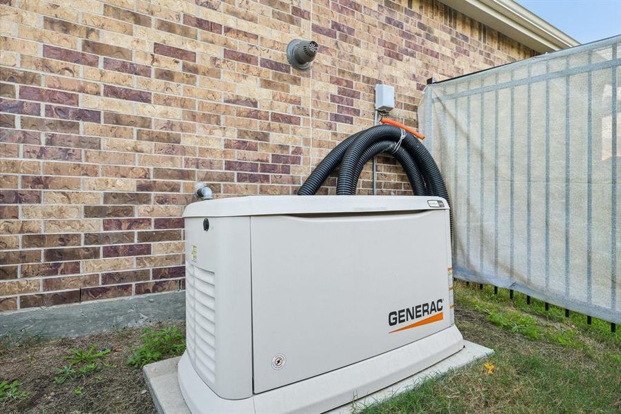 Whole home generator.