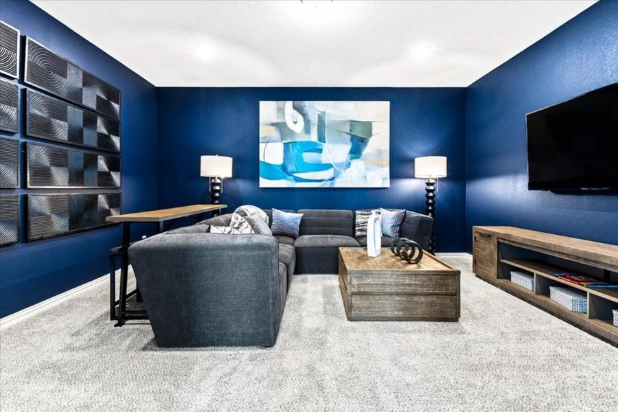 Representative furnished interior of a home built from the Hawthorn II Colony At Pinehurst Signature by Brohn Homes in Colony at Pinehurst, Pinehurst (Image 17).