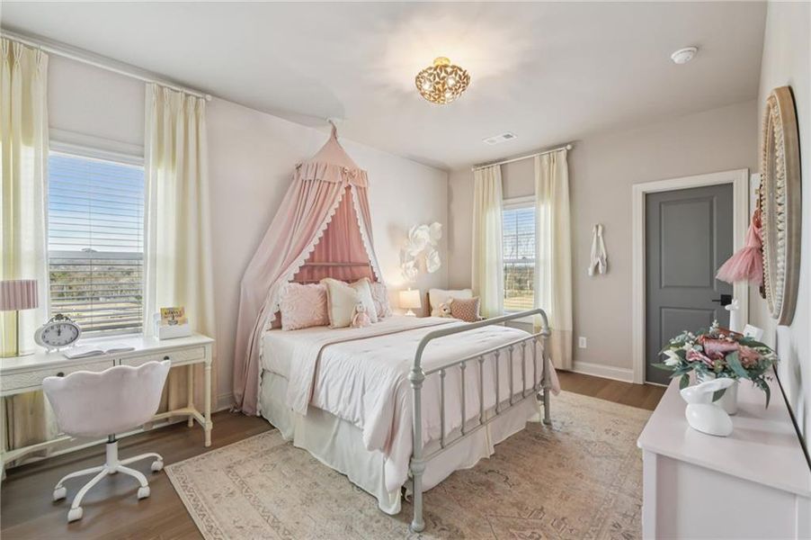 Furnished interior view inside a new home in Palisades Single Family, Cumming (Image 31).