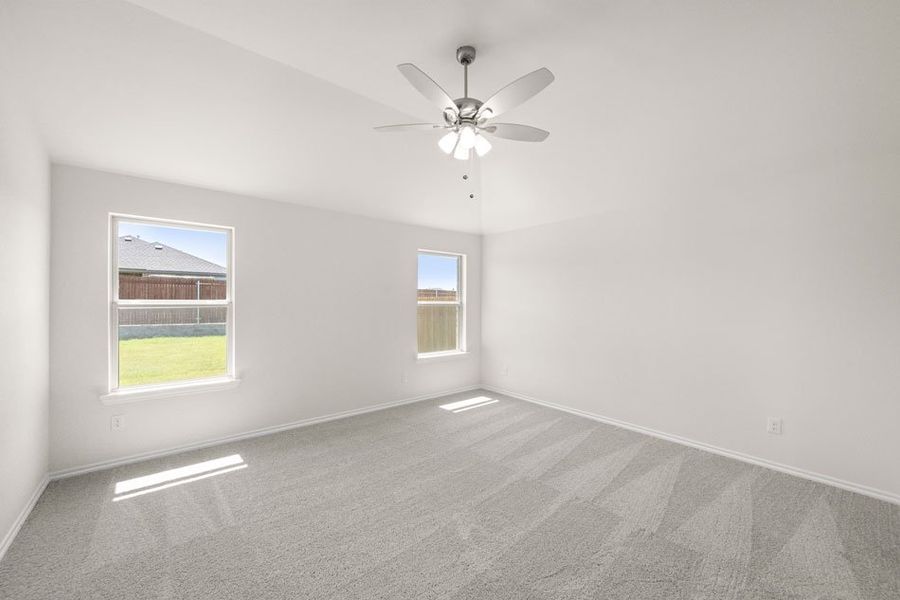 Front exterior of a new home in Baker Farms, Cleburne, TX, highlighting curb appeal (Image 18). Front exterior of a new home in Baker Farms, Cleburne, TX, highlighting curb appeal (Image 18).