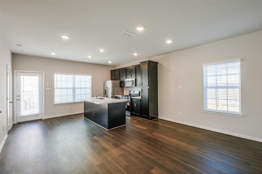 Furnished interior view inside a new home in , Houston (Image 5).