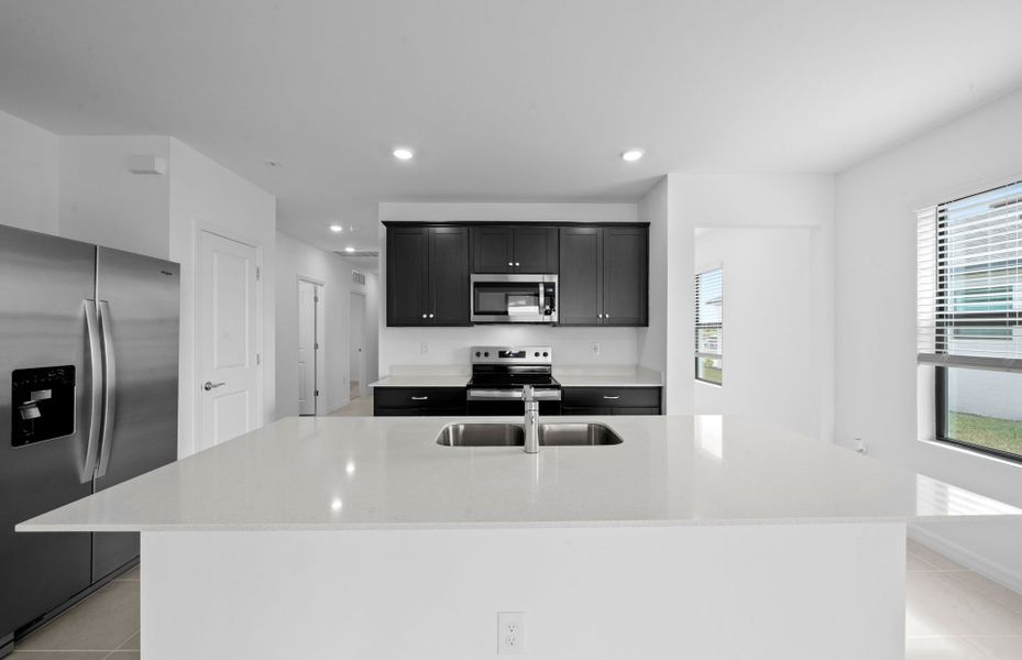 Furnished interior view inside a new home in Whispering Lakes, Lehigh Acres (Image 6). Furnished interior view inside a new home in Whispering Lakes, Lehigh Acres (Image 6).