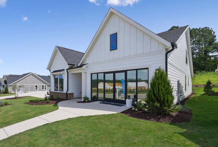 Representative exterior photo of a completed home built from the Longleaf Way by Tri Pointe Homes in The Pines Collection at Serenity, Fuquay Varina, NC (Image 2).
