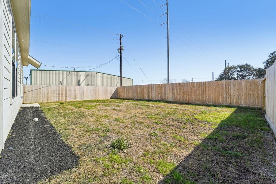Exterior details and patio area of a home in , La Porte (Image 18).