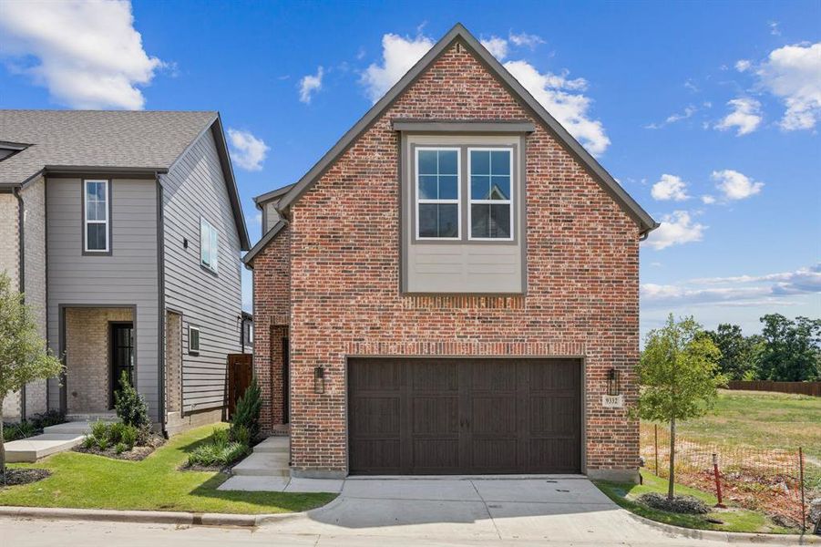 Front exterior of a new home in , Dallas, TX, highlighting curb appeal (Image 1).