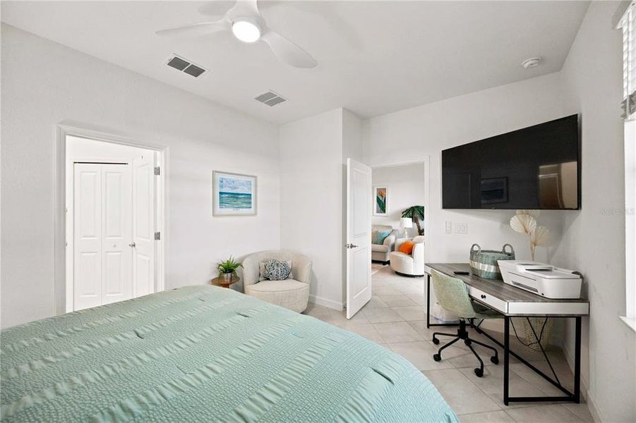 Furnished interior view inside a new home in , Englewood (Image 12). Furnished interior view inside a new home in , Englewood (Image 12).