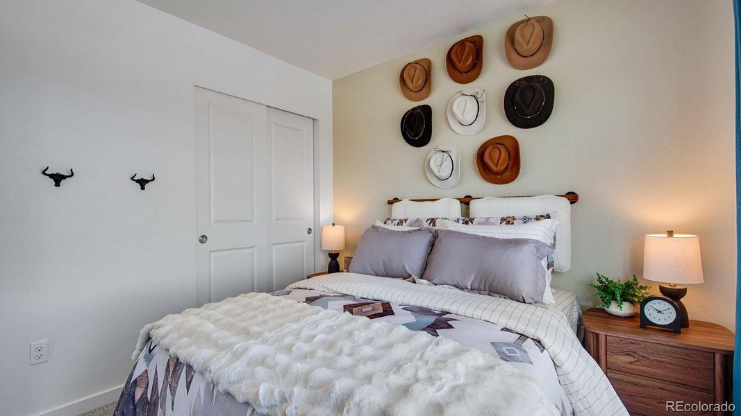Furnished interior view inside a new home in The Ridge at Lorson Ranch, Colorado Springs (Image 14).