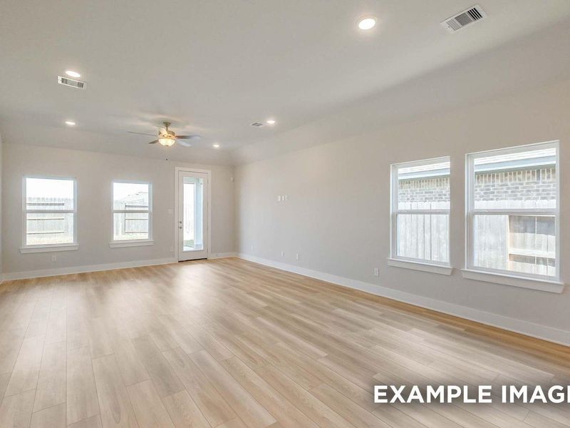 Spacious, unfurnished interior of a new home in Enclave at Newport, Crosby (Image 25).