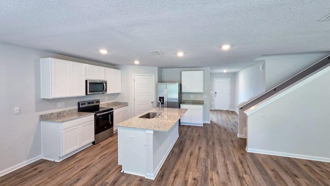 Furnished interior view inside a new home in Lake Mary Forest, Tallahassee (Image 3).