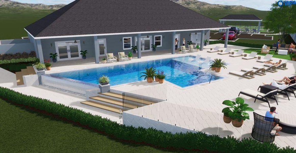 Resort Style Pool