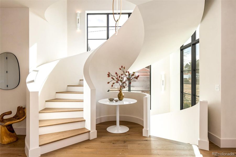 Furnished interior view inside a new home in , Denver (Image 6).