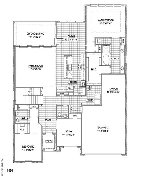 Plan 1691 1st Floor