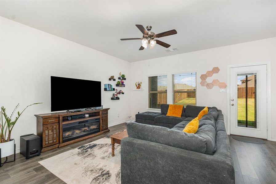 Furnished interior view inside a new home in , Cross Roads (Image 3). Furnished interior view inside a new home in , Cross Roads (Image 3).