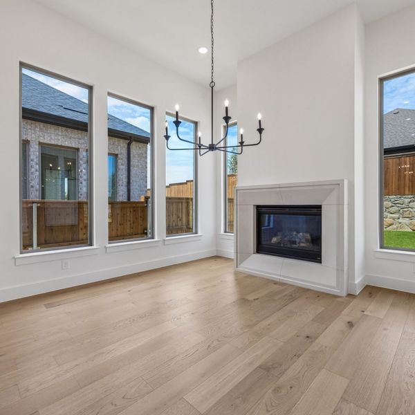 Spacious, unfurnished interior of a new home in The Parks at Wilson Creek, Celina (Image 53). Spacious, unfurnished interior of a new home in The Parks at Wilson Creek, Celina (Image 53).