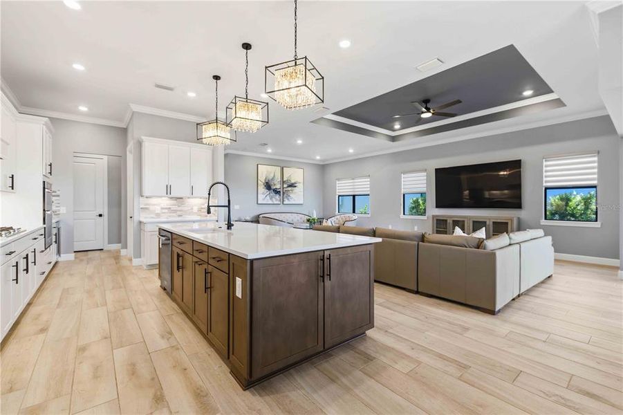 Furnished interior view inside a new home in , Nokomis (Image 18).