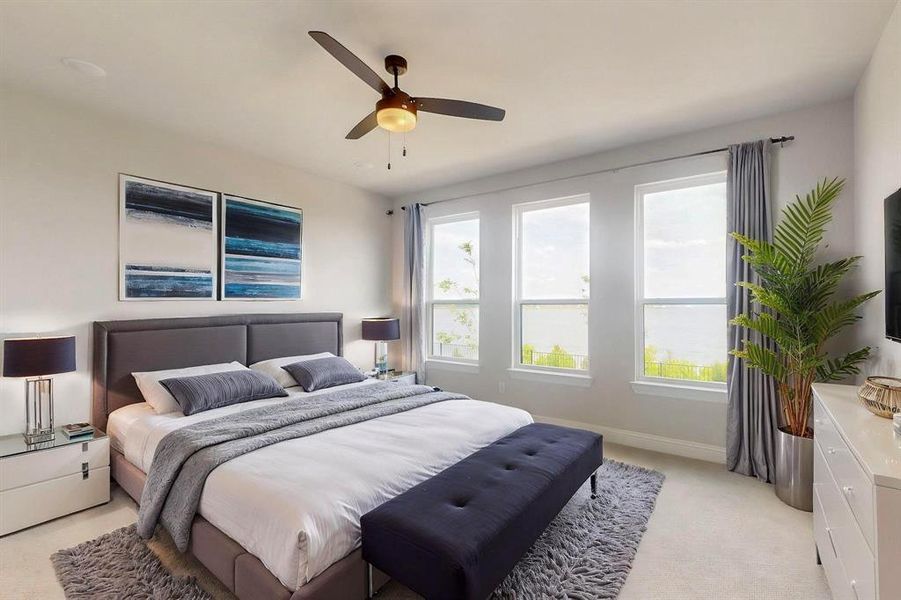 Furnished interior view inside a new home in , Rowlett (Image 14).