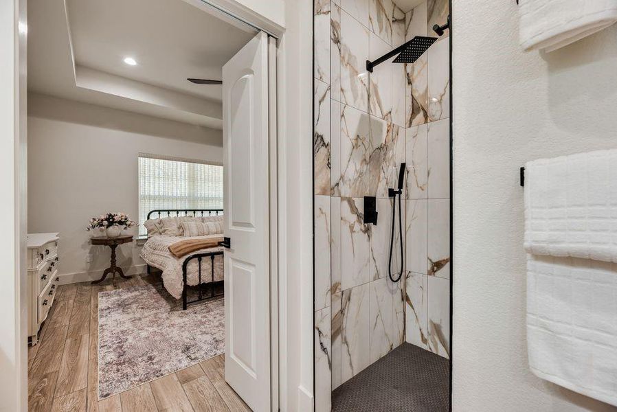 Amazing Resort Style Primary Bathroom and shower!