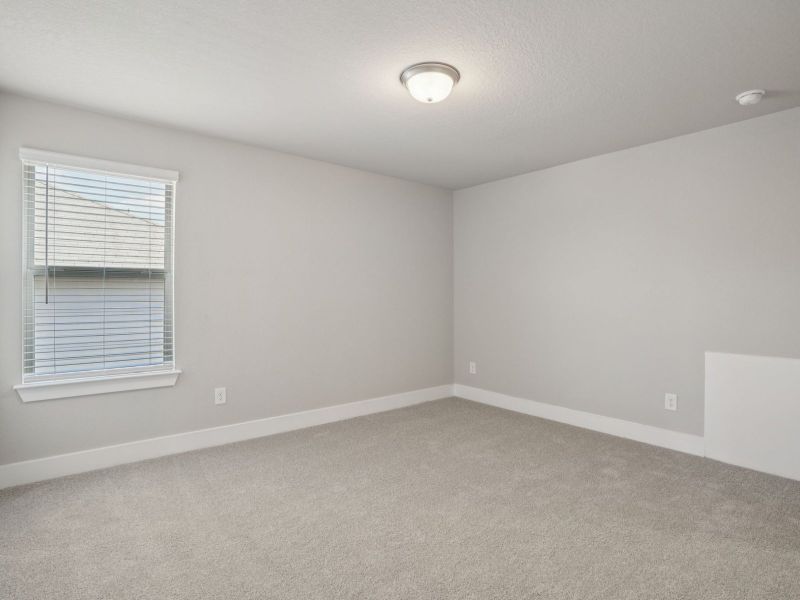 Secondary Bedroom in the San Jacinto floorplan at a Meritage Homes community. Secondary Bedroom in the San Jacinto floorplan at a Meritage Homes community.
