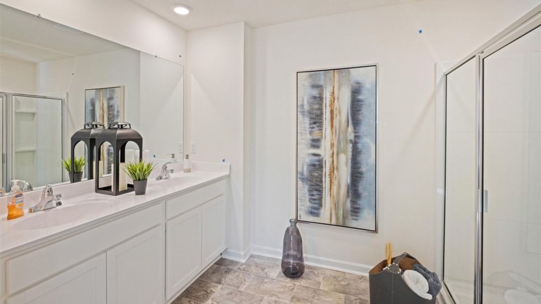Furnished interior view inside a new home in Keebler Meadows, Johnson City (Image 13).
