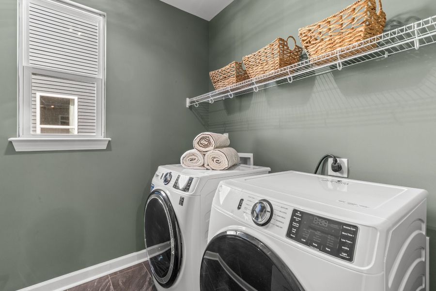 Representative furnished interior of a home built from the The Driftwood by Chesapeake Homes in Coastal Club of the Carolinas, Calabash (Image 11).