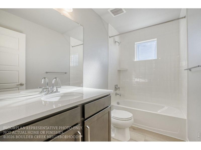 Furnished interior view inside a new home in Baseline, Broomfield (Image 16).