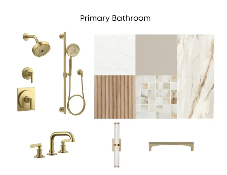 Primary Bathroom Selections