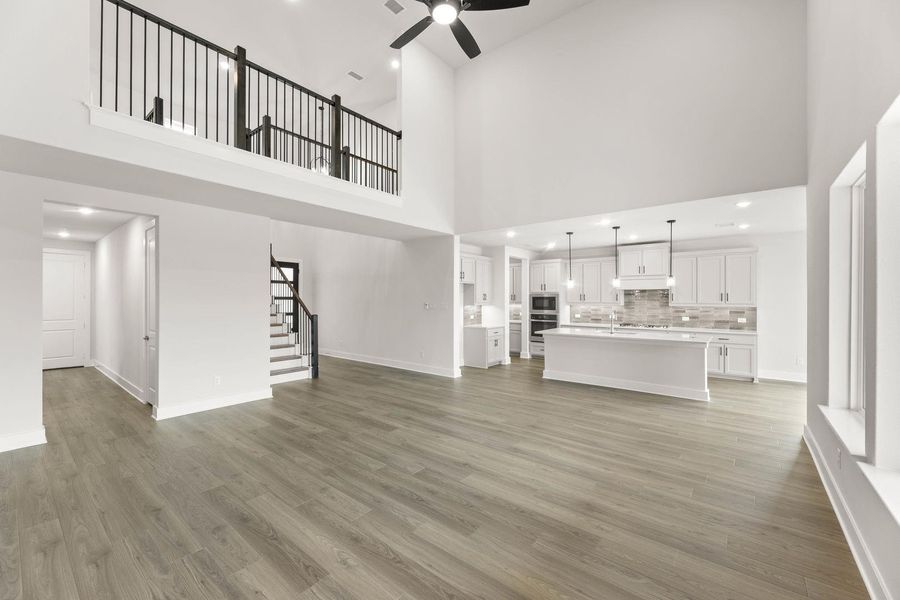 Spacious, unfurnished interior of a new home in View at the Reserve, Mansfield (Image 12). Spacious, unfurnished interior of a new home in View at the Reserve, Mansfield (Image 12).