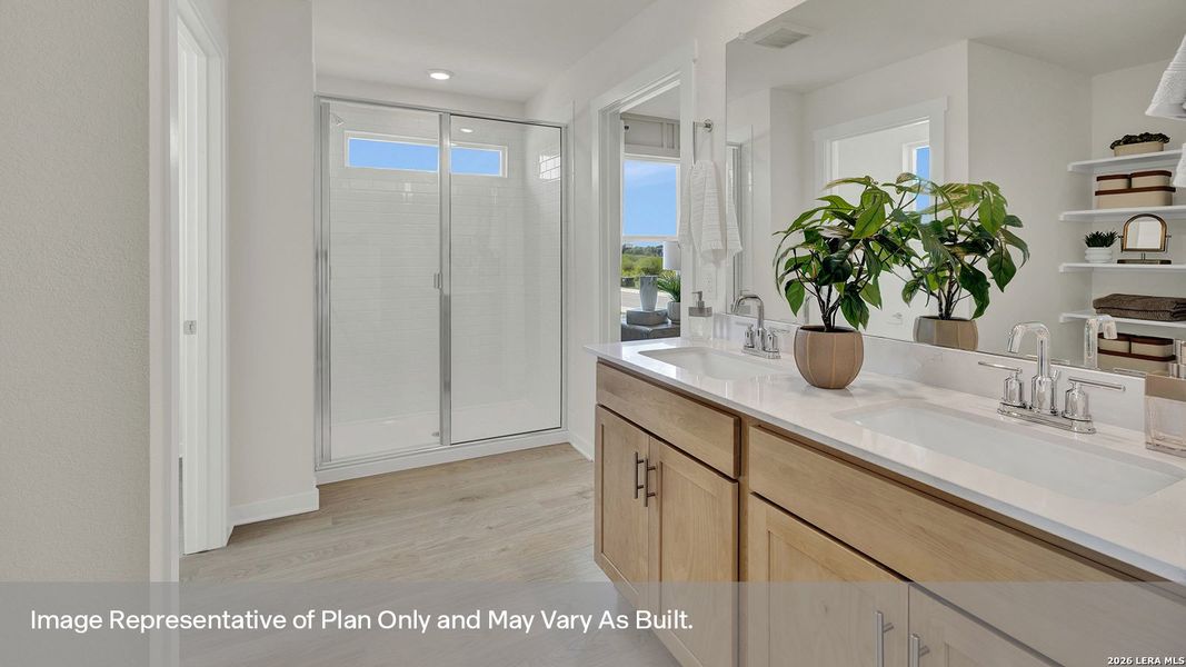 Furnished interior view inside a new home in Mayfair, New Braunfels (Image 16).