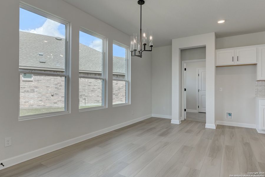 Spacious, unfurnished interior of a new home in Megan's Landing 50's, Castroville (Image 21). Spacious, unfurnished interior of a new home in Megan's Landing 50's, Castroville (Image 21).