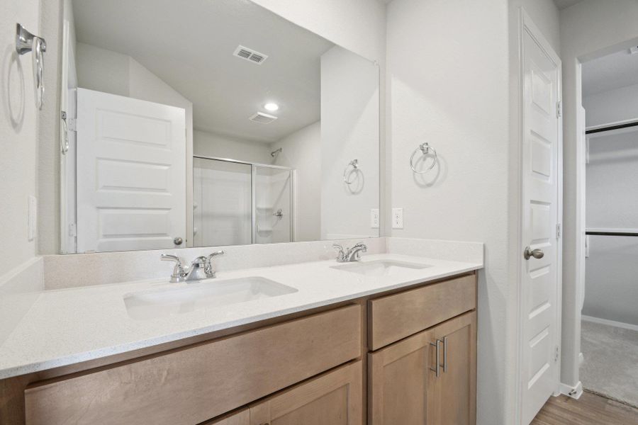 Furnished interior view inside a new home in Cloverleaf, Austin (Image 13).