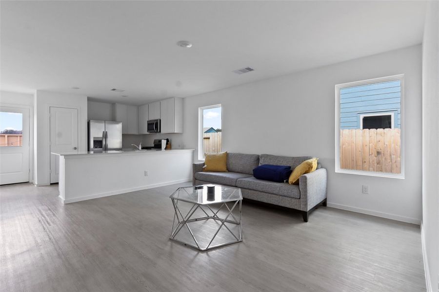 Furnished interior view inside a new home in Pinewood Trails, Cleveland (Image 8).