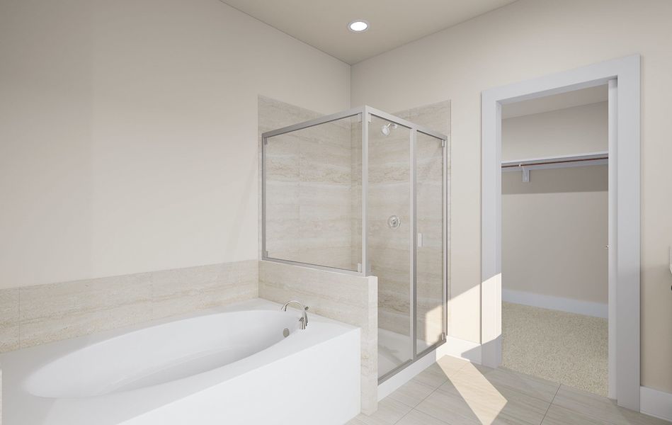 Representative furnished interior of a home built from the Magnolia by Tri Pointe Homes in Landmark, Denton (Image 15). Representative furnished interior of a home built from the Magnolia by Tri Pointe Homes in Landmark, Denton (Image 15).