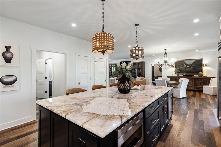 Furnished interior view inside a new home in , Canton (Image 46).