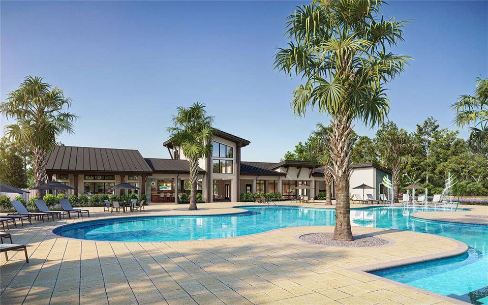 Resort Style Swimming Pool