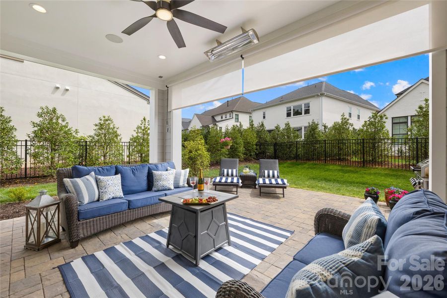 Exterior details and patio area of a home in , Fort Mill (Image 4).