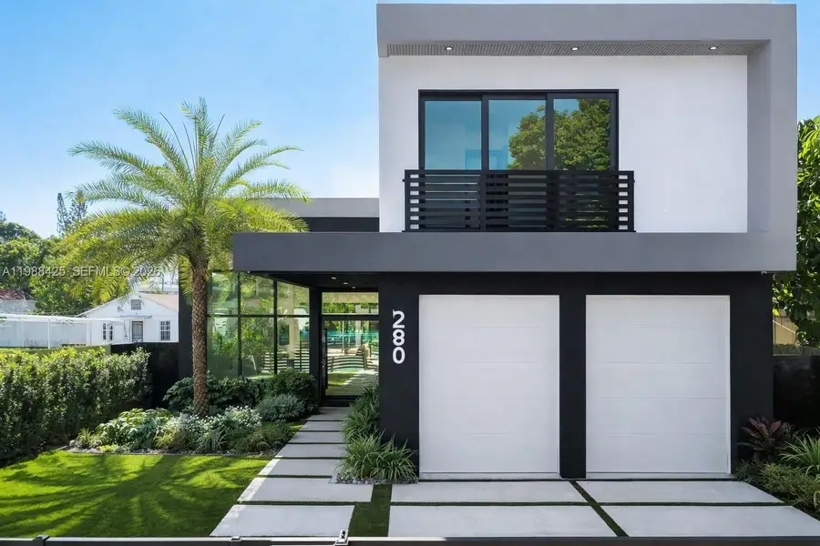 Front exterior of a new home in , Miami, FL, highlighting curb appeal (Image 2). Front exterior of a new home in , Miami, FL, highlighting curb appeal (Image 2).