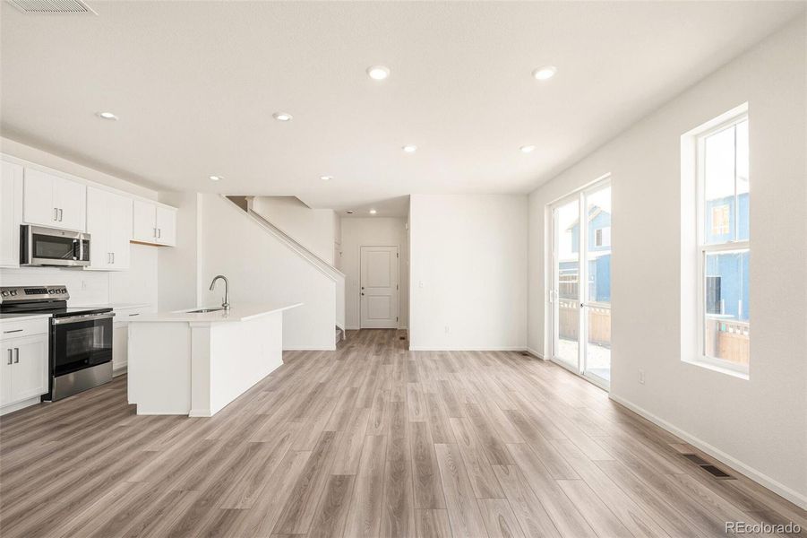 Spacious, unfurnished interior of a new home in , Aurora (Image 30). Spacious, unfurnished interior of a new home in , Aurora (Image 30).