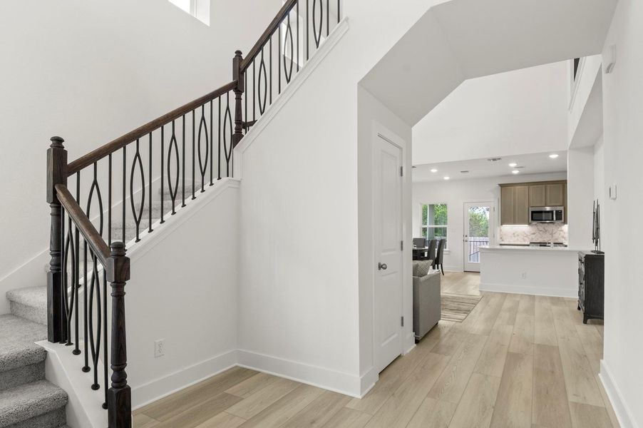 Spacious, unfurnished interior of a new home in Grande Estates, Bertram (Image 23). Spacious, unfurnished interior of a new home in Grande Estates, Bertram (Image 23).