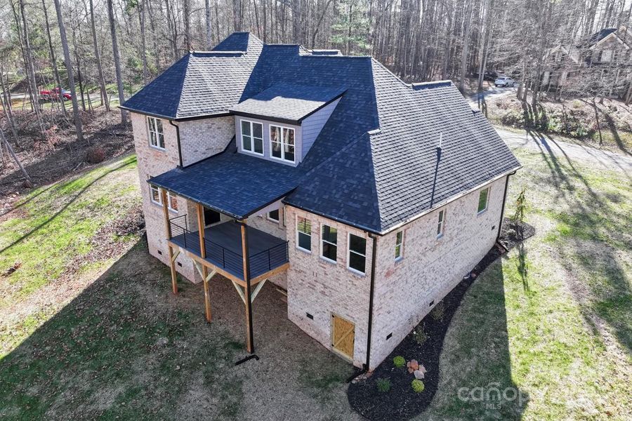 Exterior details and patio area of a home in , Lincolnton (Image 27).