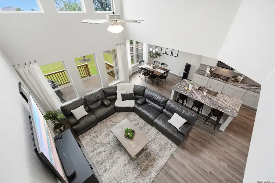 Furnished interior view inside a new home in Ventana, Bulverde (Image 10).