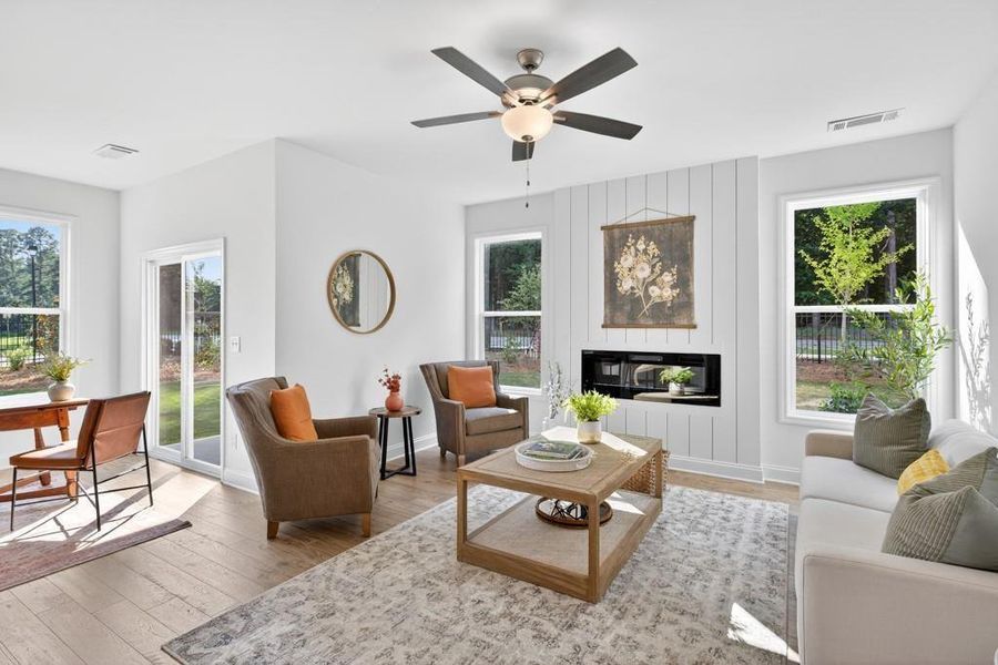 Furnished interior view inside a new home in , Jefferson (Image 10).