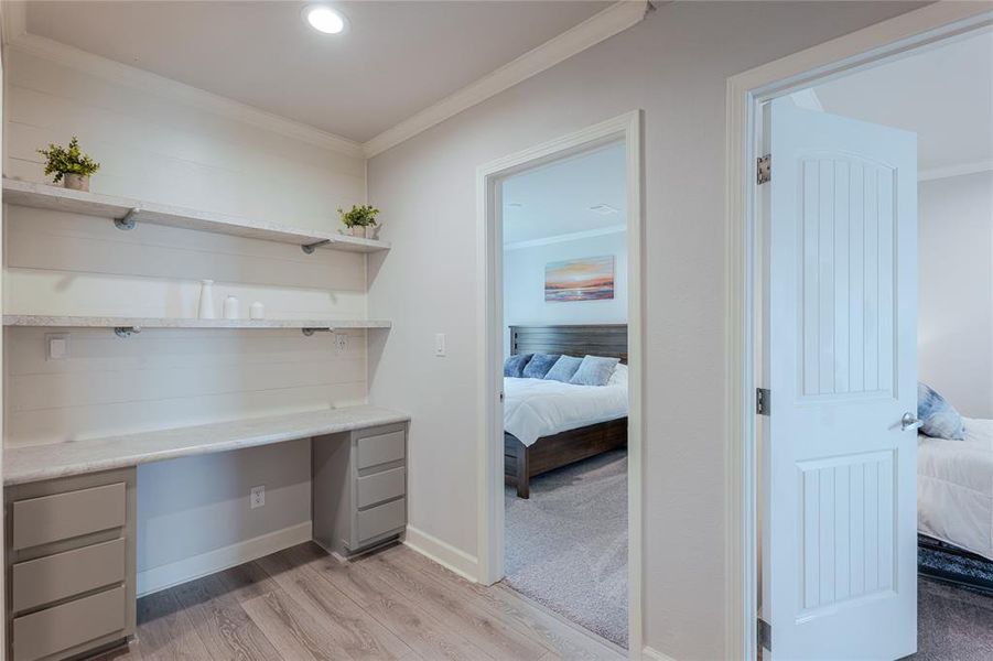 Furnished interior view inside a new home in , Graford (Image 11).