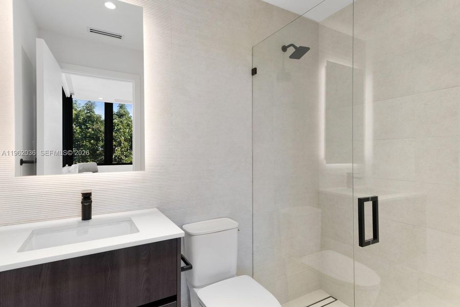 Furnished interior view inside a new home in , Miami Beach (Image 12). Furnished interior view inside a new home in , Miami Beach (Image 12).