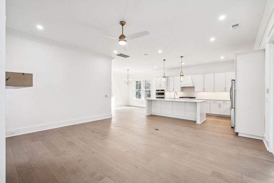 Spacious, unfurnished interior of a new home in , Awendaw (Image 48).