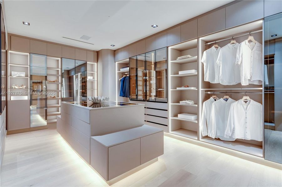 Furnished interior view inside a new home in , Miami (Image 51).