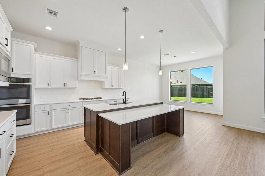 Spacious Great Room connected to open kitchen Spacious Great Room connected to open kitchen